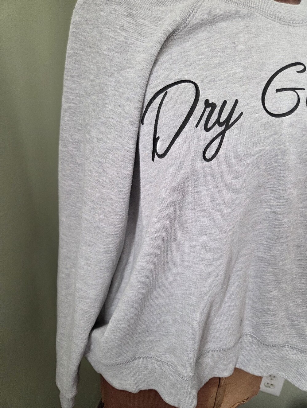 Dry Goods Womens Small Gray Logo Sweatshirt - Picture 2 of 10